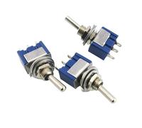 100 pezzi/lotto interruttore a levetta in miniatura MTS-102 SPDT 6A 125VAC/3A 250VAC mini interruttore a leva interruttore a 3 pin ON/ON