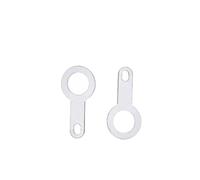 100 pezzi M2.2-M3.2 saldatura circolare in rame argentato(M2.7)