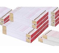 100 pezzi | Metrie 2 m Metro pieghevole Profi 10 | Bianco | Giunti in acciaio