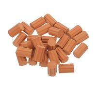 100 Pezzi Mini Colonna Romana Micro Paesaggio 1: 16 | Argilla, Assemblaggio Facile, Dettagli Realistici, Giunti ad Alta Precisione, Arancia