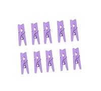 100 Pezzi Mini Spilla Bucato Bianca Mini Mollette Nere Mini Mollette in Legno Mini Mollette Bianche Mini Molletta Bianca Mini Pioli Neri Piccola Di Legno Clip Viola Natale
