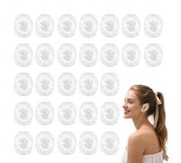 100 Pezzi Monouso Doccia Cuffie Orecchio Impermeabili, Trasparente Paraorecchie Doccia, Plastica Impermeabili Copertura Dell'Orecchio, per Capelli Doccia Bagno Balneazione Spa