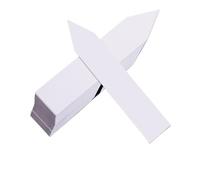 100 pezzi multicolo impermeabile etichetta marcatori segno for giardino orto patch fiori discernere Per Vasi Da Fiori,Aiuole(White)