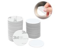 100 pezzi NFC Tag NTAG215 Carta NFC Blanko NFC Adesivi Bianco NFC Card NFC Carte Moneta NFC con retro adesivo compatibile con TagMo iOS Tasti rapidi Homekit e Telefono Cellulare Abilitato NFC