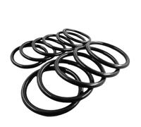 100 Pezzi O-ring in gomma nitrilica, 1.78 x 6.07 x 9.63 mm, Guarnizioni resistenti all'olio per sistemi idraulici e pneumatici