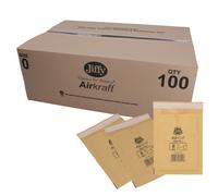 100 pezzi originale oro Jiffy Bag Airkraft busta imbottita a bolle taglia 0