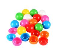 100 pezzi. Palline da Bingo Lotteria Palline Lotteria Possono essere aperte 30Mm/1. di Attività da Tavolo da 18 Pollici Sfere di Plastica Cave per Lotterie Giochi di Bingo