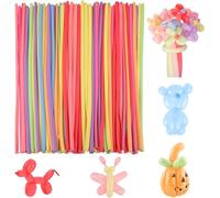 100 Pezzi palloncini da modellare da 30 cm, multicolori, per fai da te, feste, matrimoni, compleanni