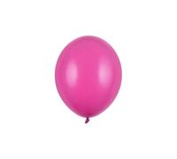 100 pezzi palloncini PALLONCINO LATTICE 27 CM color ROSA CALDO Pastello 0F0G