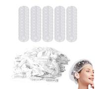 100 Pezzi paraorecchie Doccia impermeabili E 100 Pezzi Cuffie Doccia Cuffie Doccia Monouso impermeabile Per Doccia Dell'hotel,Casa,Spa,Confezionate Singolarmente