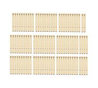 100 Pezzi Perni per Sonda per Test di Pressione a Molla Manica 2,7 Mm Perno Pogo con Punta in Metallo per Strumenti di Test Elettronici