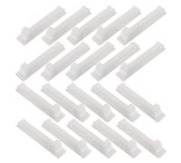100 Pezzi Piastra Copri-spazio per Quadro Elettrico 0,5p in ABS Bianco | Sistemi di Copertura Quadro Standard, Copre Spazi Inutilizzati, Adatta a Uso Industriale e Domestico