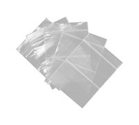 100 Pezzi Piccole Buste di Plastica a Doppia Cerniera,3.14mil Bustine Trasparenti per Gioielli Richiudibili, Buste Chiare, Buste Poli Richiudibili per Conservazione,Caramelle,(Size:2.75×5.9in(7×10cm))