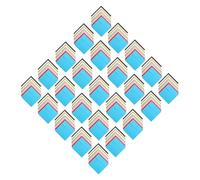 100 Pezzi Piccole Buste Quadrate 10x10 in Carta Kraft, Bianche