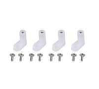 100 Pezzi Piedini di Montaggio per Scheda, PCB Piedini per Montaggio Tipo L 2cm con Viti per Accessori Giochi Machine