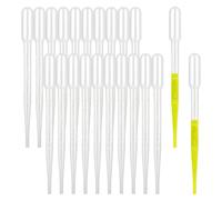 100 Pezzi Pipette Contagocce 3ML Trasferimento Oli Essenziali, Contagocce In Plastica Usa E Getta Per Esperimenti Scientifici, Artigianato, Trucco, 1ml, 2ml, 3ml, 5ml(1ml)