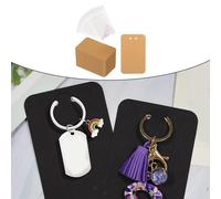 100 pezzi portachiavi display carte, con sacchetti autosigillanti, display