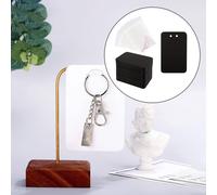 100 pezzi portachiavi display carte, con sacchetti autosigillanti, display