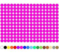 100 pezzi punti adesivi cerchi adesivi punto inventario pellicola marcatura Finest Folia 5mm 077 Telemagenta