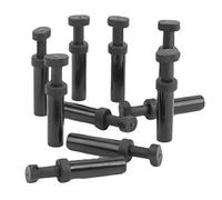 100 pezzi Push Connect Racking Tappo di plastica Accessori pneumatici in plastica 6 mm Connettore del tubo d'aria di tenuta industriale Verde
