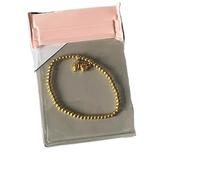 100 pezzi ROSA Gioielli Sacchetto con cerniera satinato Anello Orecchino Collana Bracciale Imballaggio Trasparente Plastica EVA per collane, orecchini, bracciali(Clear10x7cm)