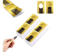 100 Pezzi Rotolo Cartine Oro Extension model Cartine Ricostruzione Unghie per Unghie Ricostruzione Fai da te Allungamento Unghie professional UV gel nail