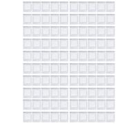 100 pezzi Sacchetti filtranti per caffè a goccia con orecchie da appendere in tessuto non tessuto, filtro portatile per caffè in polvere monodose per casa, ufficio, viaggi e campeg