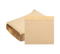 100 pezzi Sacchetti per sandwich in carta grezza 8,3 x 7,9" Sacchetto marrone