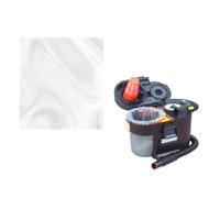 100 Pezzi Sacchetti Piatti In PE per Aspirapolvere per VS100 VS101 VS100C 3487 [EEK: A]