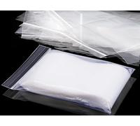 100 Pezzi Sacchetti Plastica Richiudibili Bustine Plastica 30 * 20cm Sacchetto Sigillato Bustine Borsa con Chiusura a Cerniera Buste Con Zip Transparent for Ufficio Cucina Cancelleria ecc