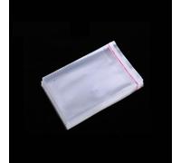 100 Pezzi Sacchetti Trasparenti A5,Sacchetti Cellophane A5,Buste Plastificate Richiudibili Adesive Celofan 15x21cm per Regali,Biscotti,Gioielli,Alimenti,Confezioni
