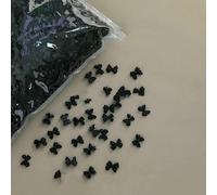 100 pezzi/sacchetto di nastri in resina con fiocco per unghie, ciondoli per unghie, parti 3D a farfalla, accessori per decorazioni per nail art fai da te, design coreano-5