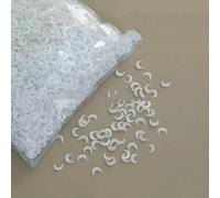 100 pezzi/sacchetto di nastri in resina con fiocco per unghie, parti di ciondoli per unghie a farfalla 3D, accessori per decorazioni per nail art fai da te, design coreano-6
