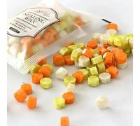 100 pezzi/sacchetto di perline di ceralacca di colore misto timbro vintage sigillo di cera materiale for album di ritagli invito di nozze busta cartolina fai da te(14)