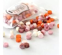 100 pezzi/sacchetto di perline di ceralacca di colore misto timbro vintage sigillo di cera materiale for album di ritagli invito di nozze busta cartolina fai da te(5)