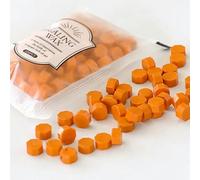 100 pezzi/sacchetto di perline di ceralacca di colore misto timbro vintage sigillo di cera materiale for album di ritagli invito di nozze busta cartolina fai da te(24)