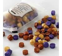 100 pezzi/sacchetto di perline di ceralacca di colore misto timbro vintage sigillo di cera materiale for album di ritagli invito di nozze busta cartolina fai da te(21)