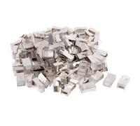 100 pezzi schermato RJ45 8P8C 8 Spilli Cavo di rete CAT5E connettore