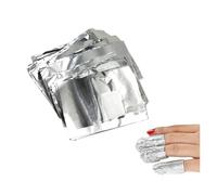 100 pezzi/set di fogli di alluminio for rimuovere lo smalto in gel acrilico for unghie, for manicure, for la pulizia delle unghie, fai da te, for unghie, for nail art