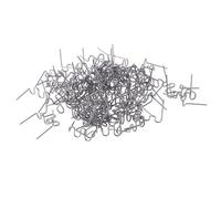 100 Pezzi/Set Pre-tagliati 0.8mm Piatto Caldo per Plastica Cucitrice Repair Noi