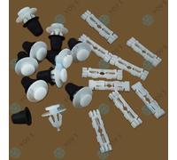 100 Pezzi SET YOU.S Originale Clip Di Montaggio Per VW Jetta II / Jetta III