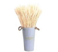 100 pezzi Spighe di grano essiccate naturali di grano essiccato, per accessori bouquet, decorazioni per la casa o per feste 40 cm(Colore Primario)