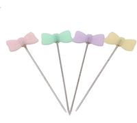 100 pezzi spille dritte cravatta prugna testa spille patchwork per cucire sartoria trapuntatura, papillon, come descrizioneProfessionale e alla moda