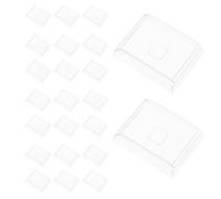 100 Pezzi Stampo Cassetta Monouso Pre-etichettato in Plastica PVC | Design Anti-statico e Impilabile, per Laboratori e Ospedali, Include Pellicole Sigillanti