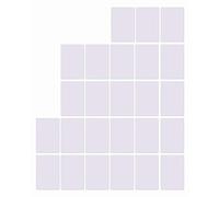 100 Pezzi Tags IC carte NFC Scheda Memoria Senza Contatto M1 8 Kbits EEPROM frequenza 13.56 MHz