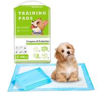 100 Pezzi Tappetini Igienici per Cani, Traverse Cuccioli a Prova di Perdite con Superficie ad Asciugatura Rapida, appetini Assorbenti per Cuscinetti per Allenamento per Puppies