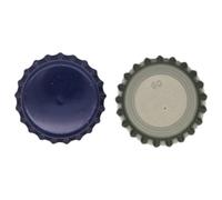 100 pezzi tappi corona 26 mm per bottiglie birra artigianale - imbottigliamento