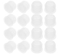100 Pezzi Tappi di Ricambio per Bottiglie, Terminali Rotondi | Bottiglie da Laboratorio e Saliera, Soluzione Sostitutiva Pratica, Forma Circolare, Uso Versatile