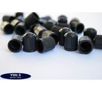 100 Pezzi Tappi In Gomma Neri Per Auto PKW LKW Moto