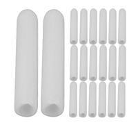 100 Pezzi Tappi Protettivi per Rebbi Lavastoviglie in Pvc Bianco